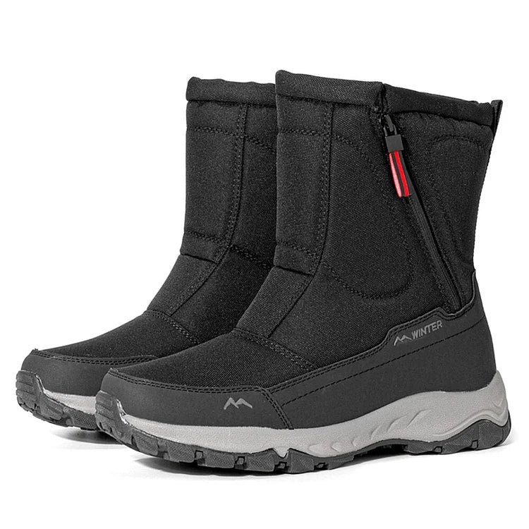 Winterstiefel für Damen & Herren – Mit praktischem Reißverschluss an der Seite