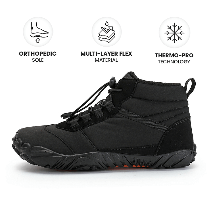 Warme wasserdichte Barfußschuhe für den Winter