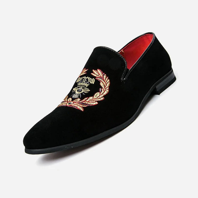 Premium-Loafer mit Stickerei