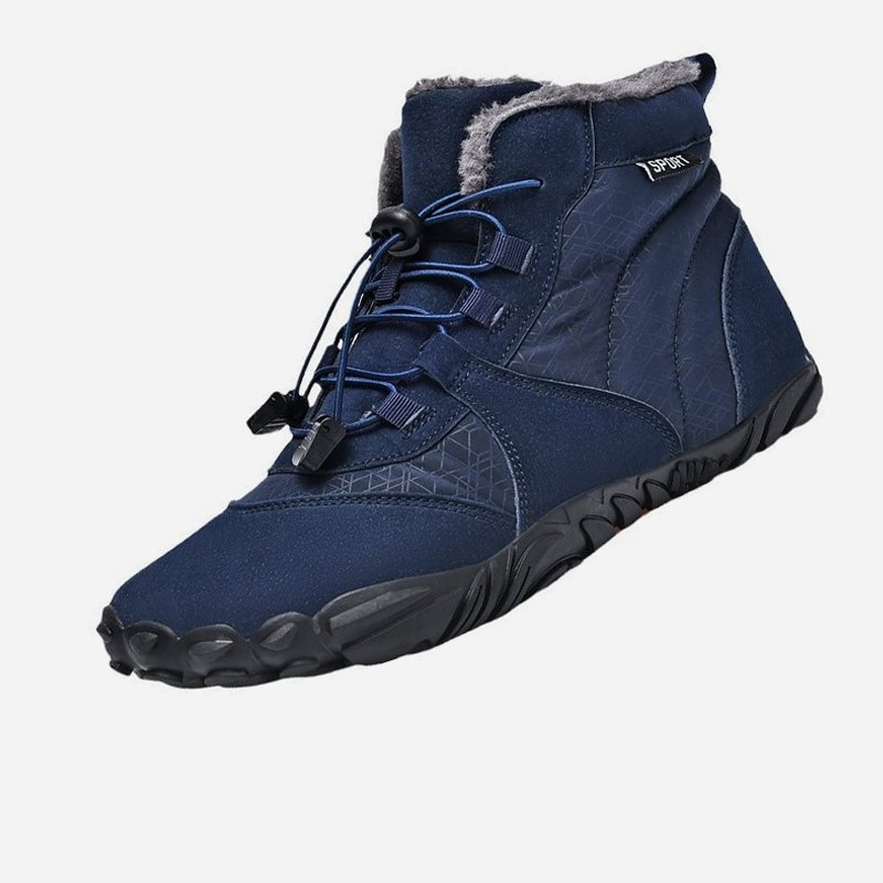 Barfußschuhe Winter wasserdichte Trailrunning-Schuhe warm gefütterte Winterschuhe