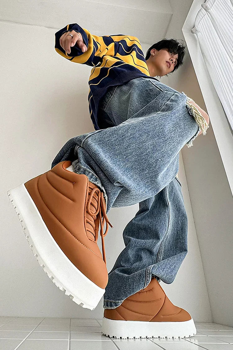 Atmungsaktive High-Top-Sportschuhe – Rutschfest & ultraleicht
