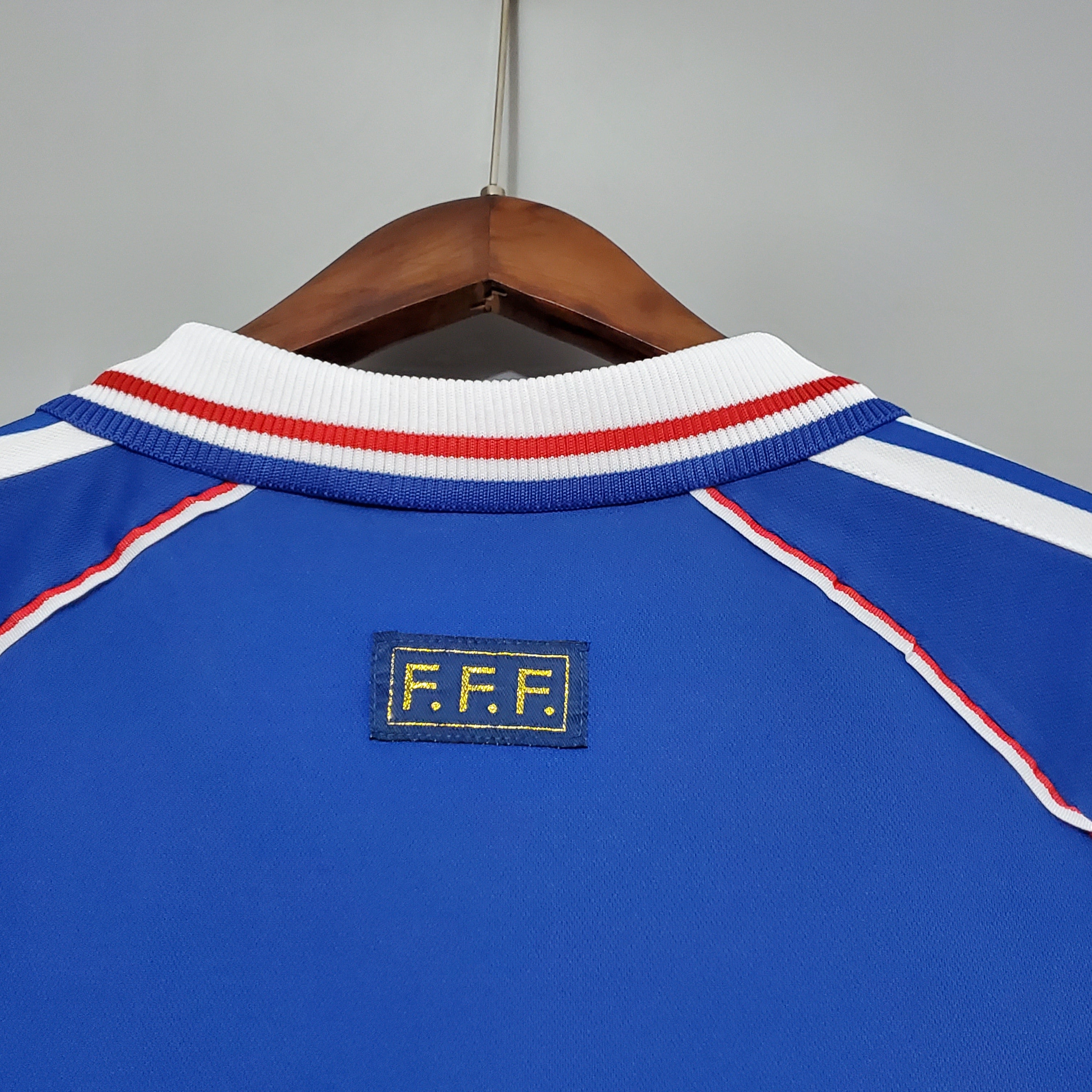 Zidane France 1998 World Cup Home Shirt