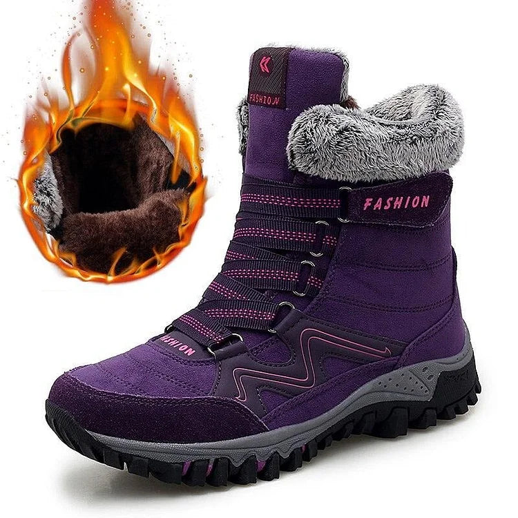 Warme Damen-Schneestiefel für Winter Arbeit und Freizeit