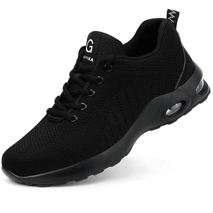 Bequeme Schuhe mit Stahlkappe gegen Ermüdung