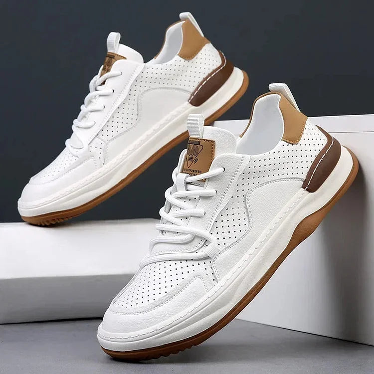 Italienische Leder-Sneaker