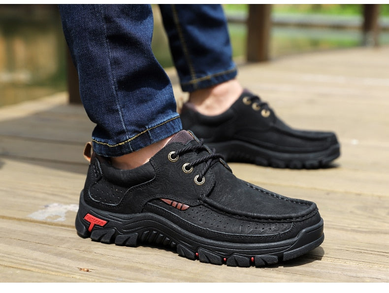 Übergangsstiefel mit stützender Sohle