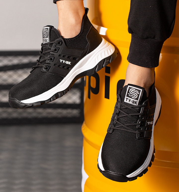 Herren schuhe – Robuste und Orthopädische Sicherheitsschuhe für Arbeitsumgebungen