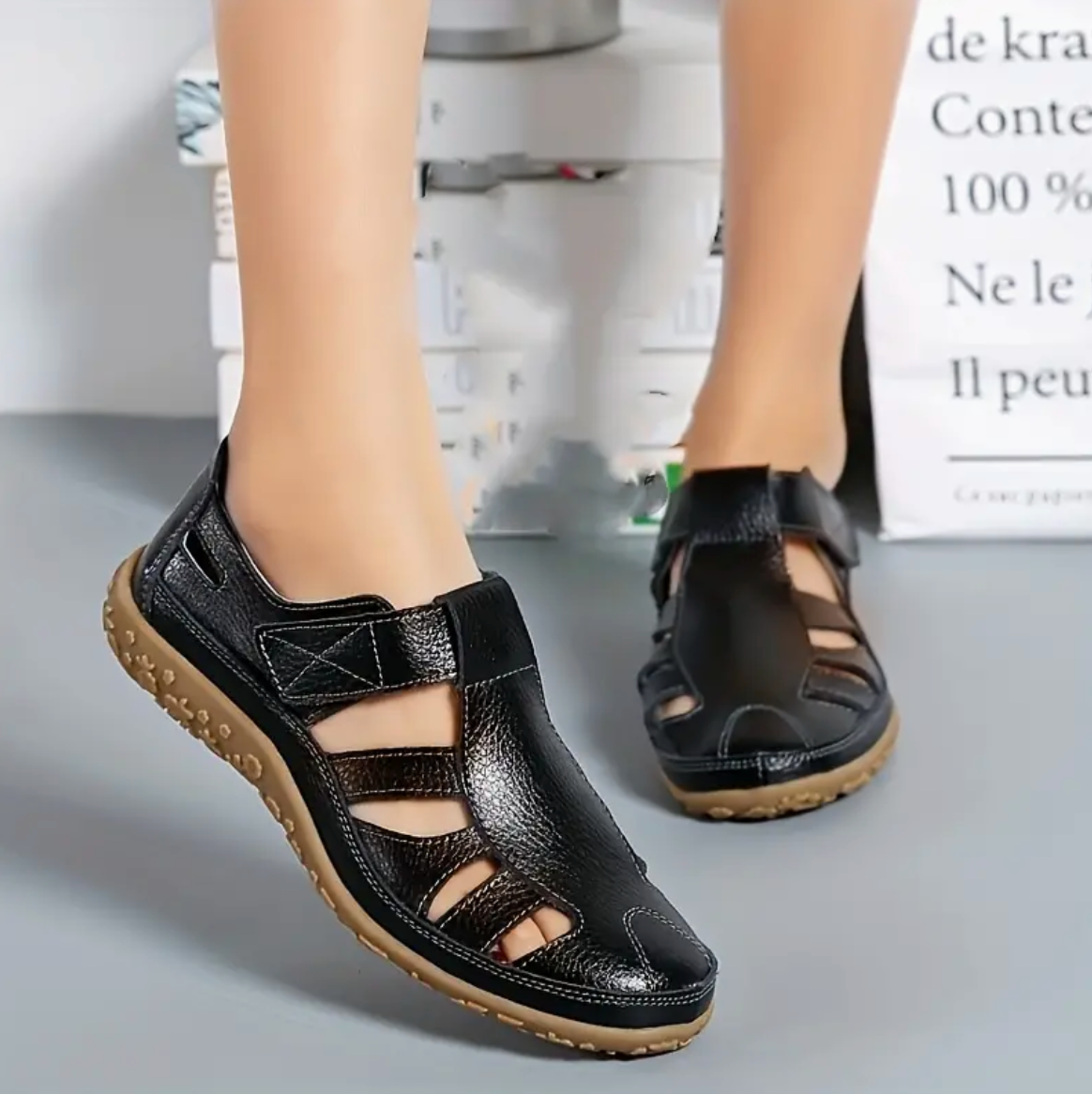 Herrensandalen im Retro-Stil – Perfekter Komfort für Outdoor-Aktivitäten