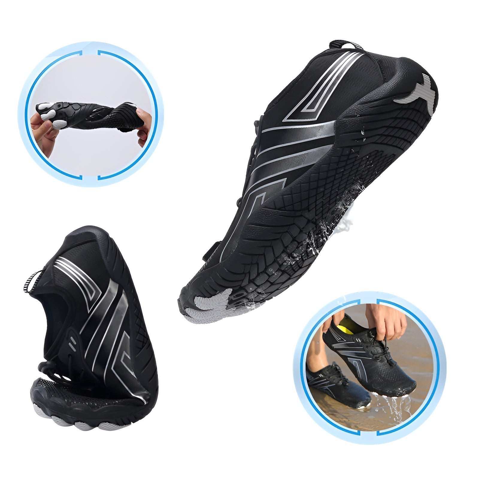 Unisex Schuhe mit breiter Zehenbox – Komfortabler Orthopädischer Schuh für gesunde Füße