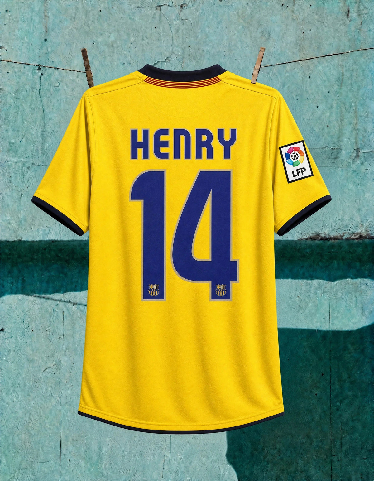 Henry Barcelona Away Jersey 2008/09