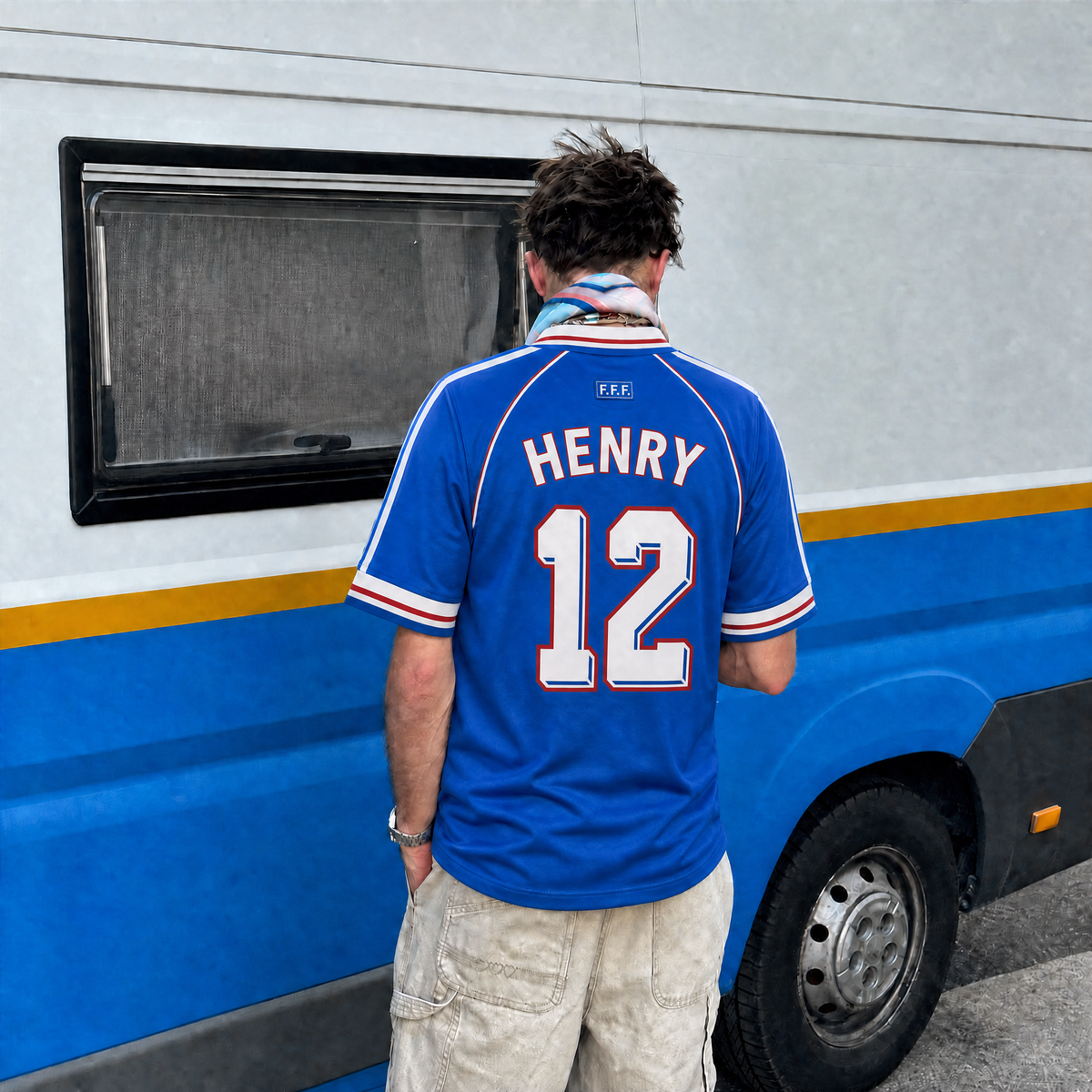 Henry France Home Jersey 1998
