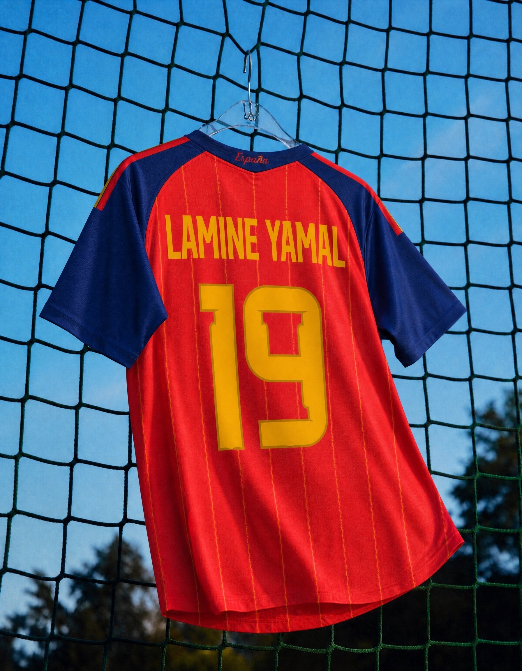 Lamine Yamal Spain Home Jersey 2026 World Cup Winner (2 Stars)