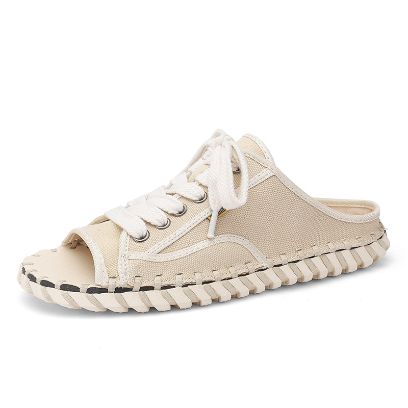 Sandalen Herren – Stilvolle und Bequeme Orthopädische Sandale aus Canvas