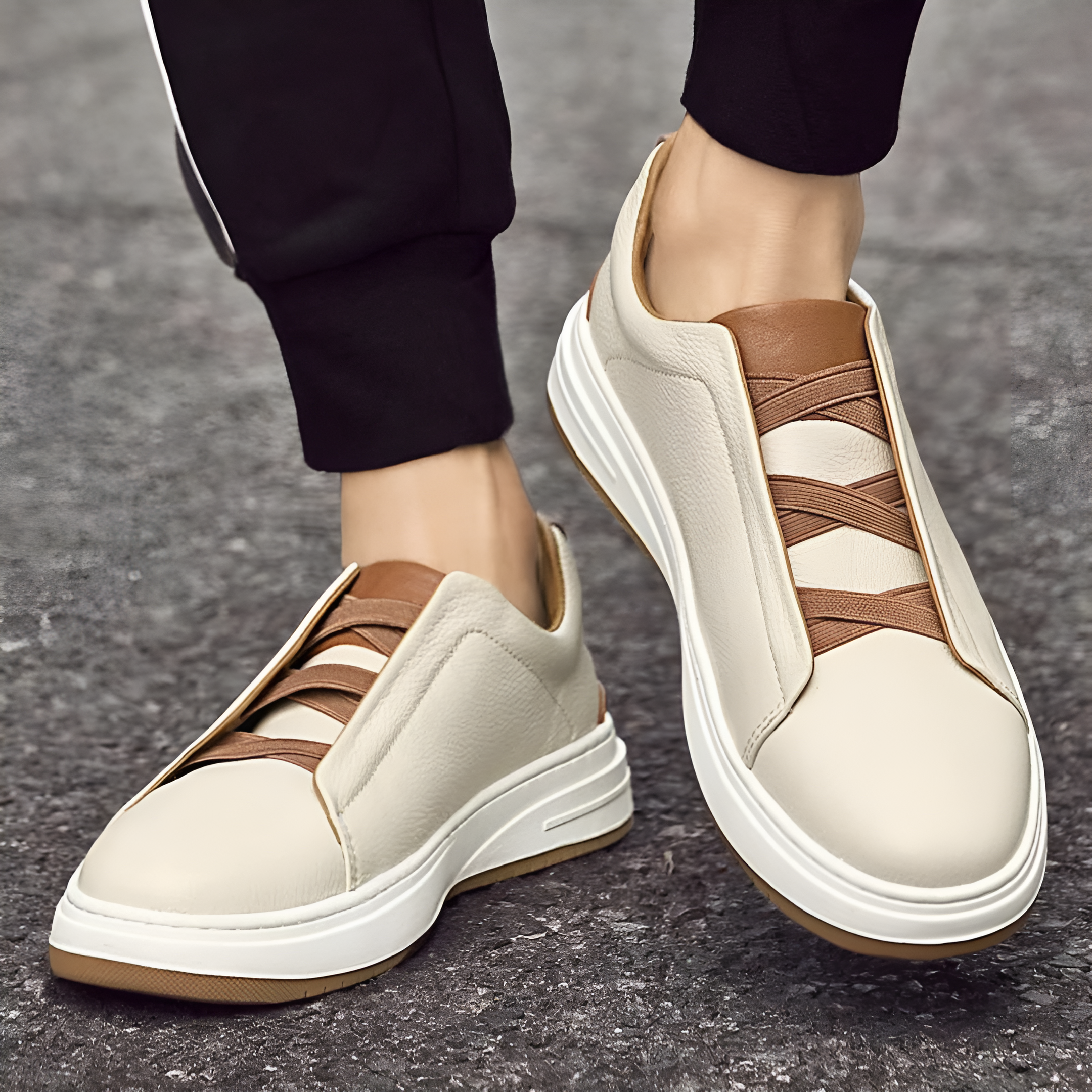 Orthopädischen Schuhe – Leichte und Elastische Sportschuhe für Herren im Herbst
