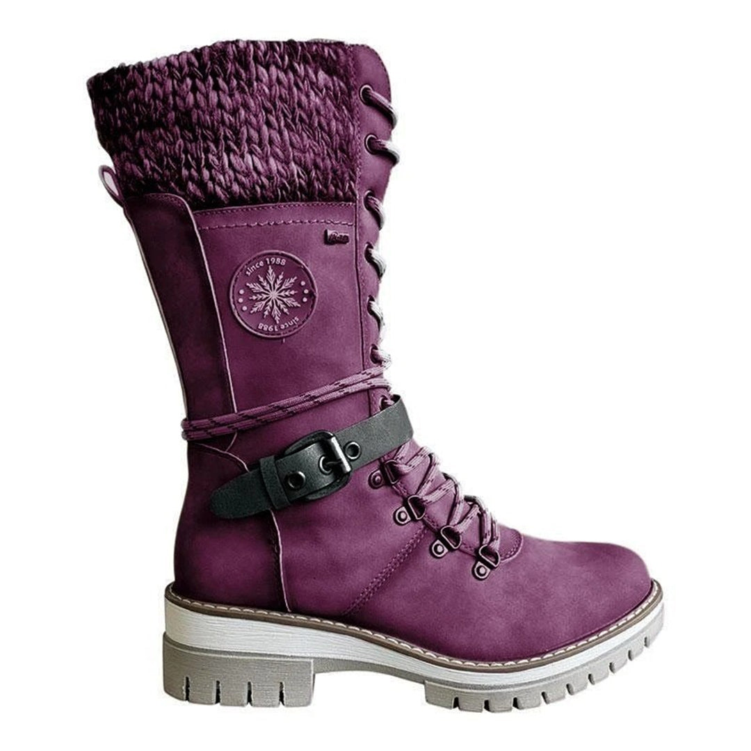 Orthopädische Winterstiefel für Damen – Warm, Wasserdicht & Rutschfest