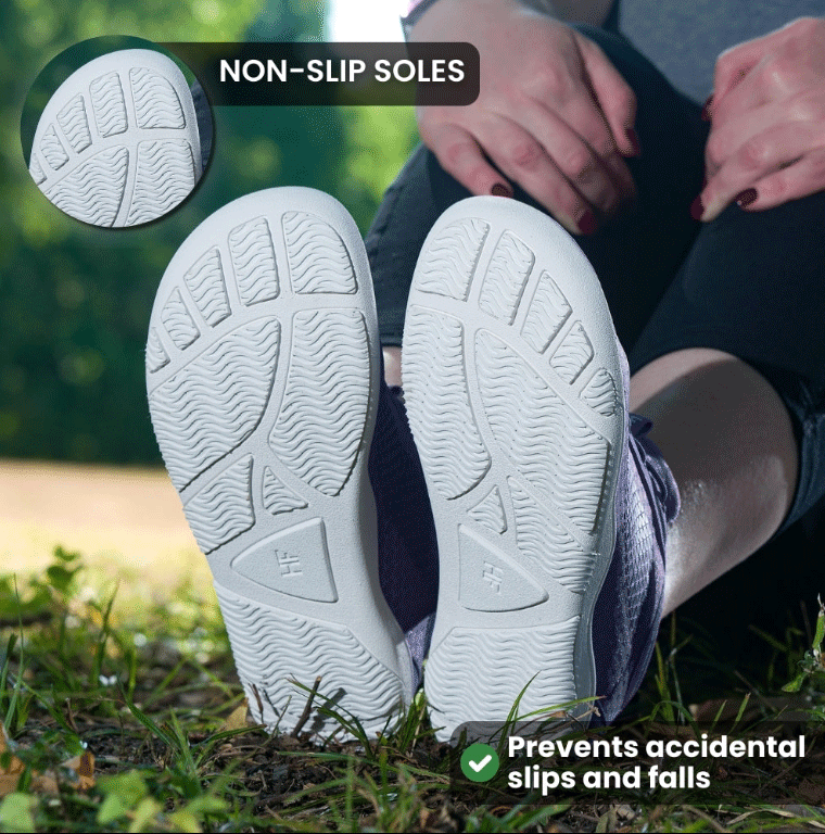 Ergonomische und stützende Barfuß-Wanderschuhe – Lila