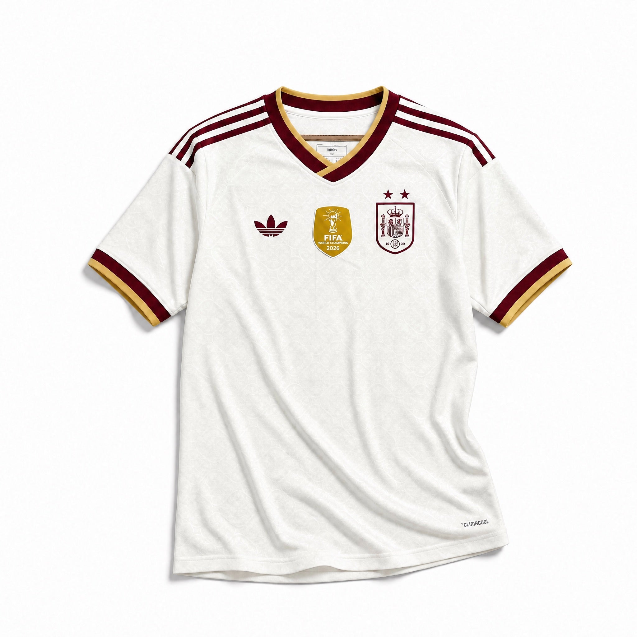 Spain Jersey Away World Cup Victory 2026 (2 Stars)