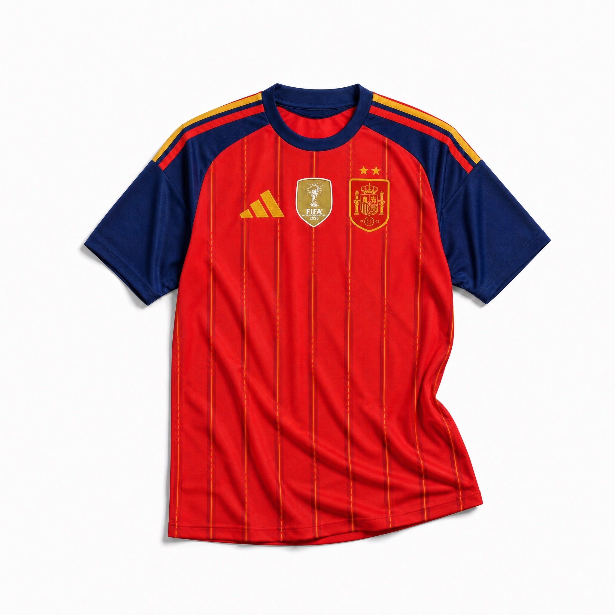 Spain Jersey Home World Cup Victory 2026 (2 Stars)