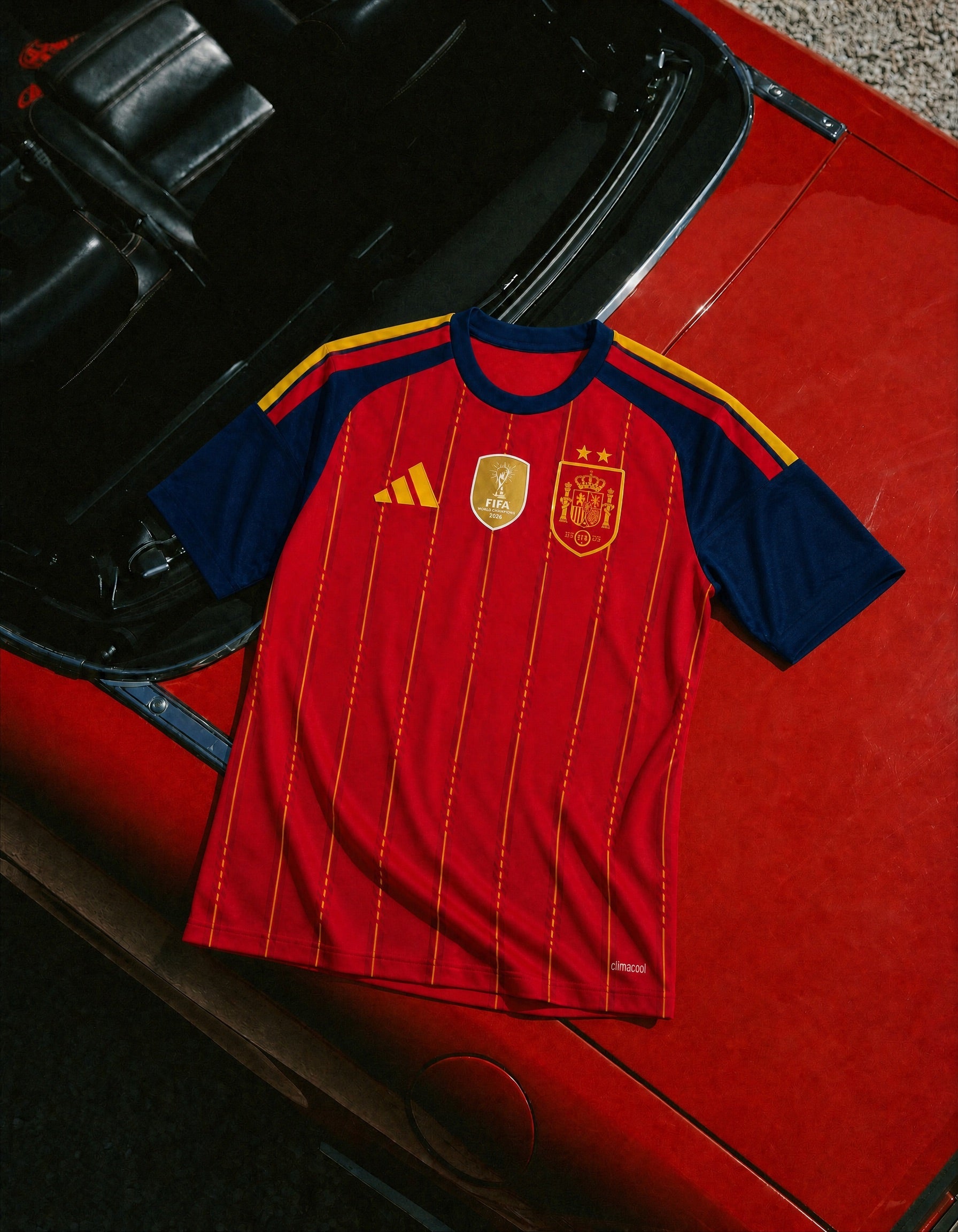 Spain Jersey Home World Cup Victory 2026 (2 Stars)