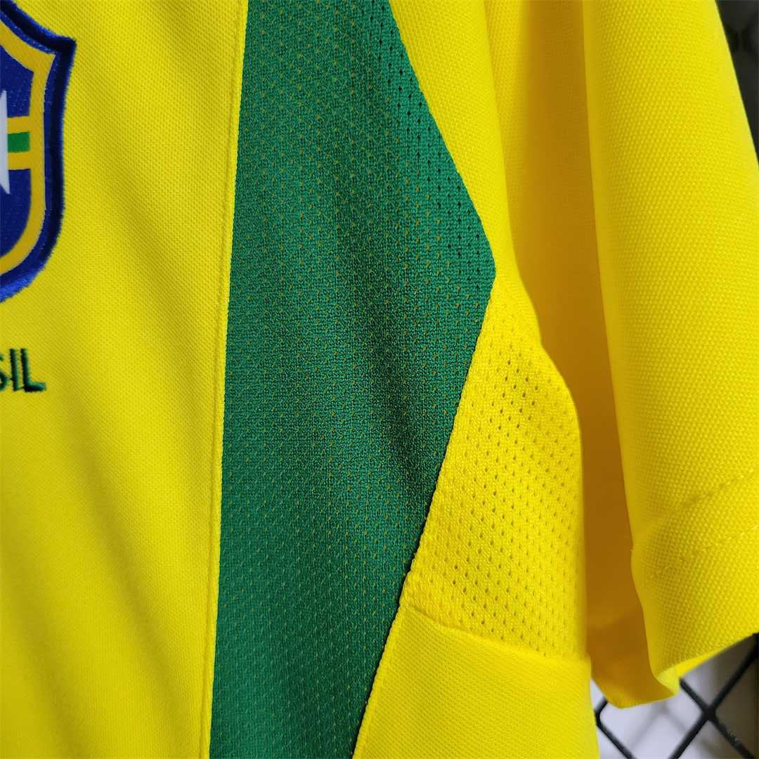 Ronaldinho Brazil Home Jersey 2002
