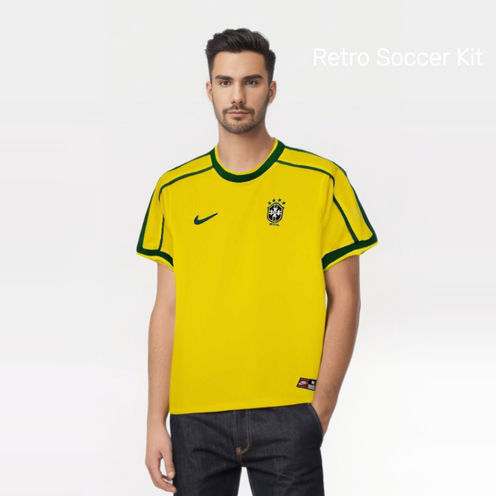 Brazil Home Shirt 1998