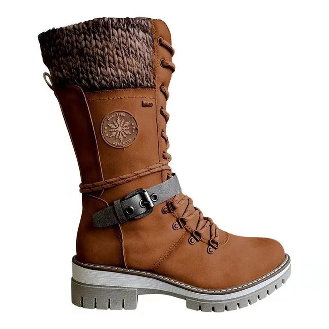 Orthopädische Winterstiefel für Damen – Warm, Wasserdicht & Rutschfest