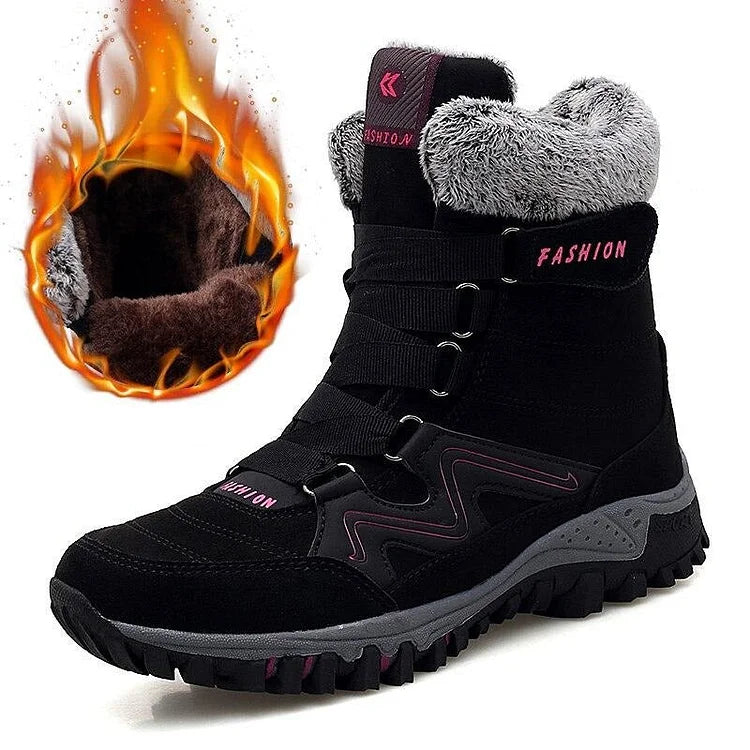 Warme Damen-Schneestiefel für Winter Arbeit und Freizeit