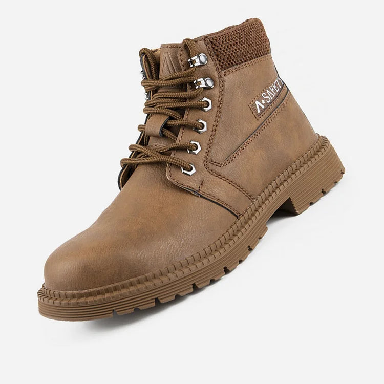 Schlag und durchtrittsichere Sicherheits und Schutzschuhe mit weicher Sohle