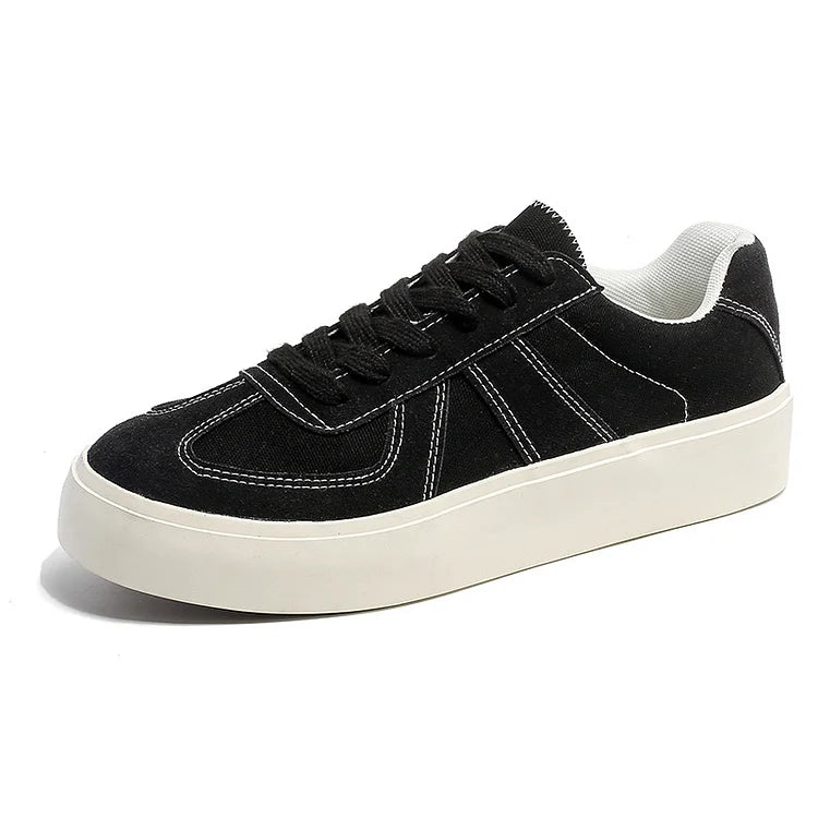 Herren Bundeswehr Sneaker Casual Dicke Sohle Bequem Modisch Sportschuhe