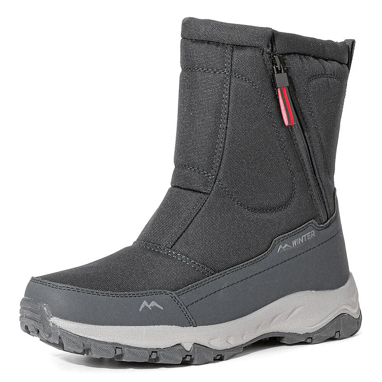 Winterstiefel für Damen & Herren – Mit praktischem Reißverschluss an der Seite