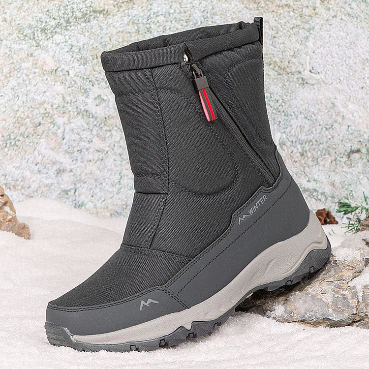 Winterstiefel für Damen & Herren – Mit praktischem Reißverschluss an der Seite