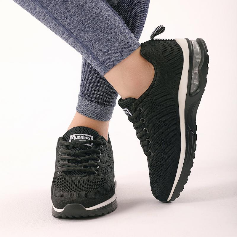 Lamincoa Damen Air-Laufschuhe leichte Damen-Sneaker mit Luftpolster Walking-Tennisschuhe für Damen