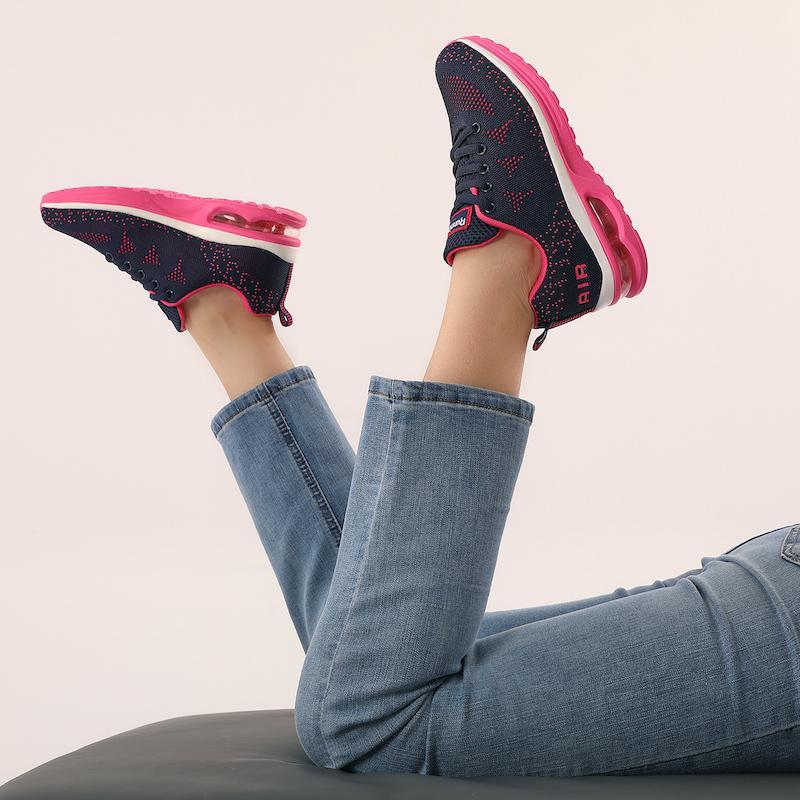 Lamincoa Damen Air-Laufschuhe leichte Damen-Sneaker mit Luftpolster Walking-Tennisschuhe für Damen