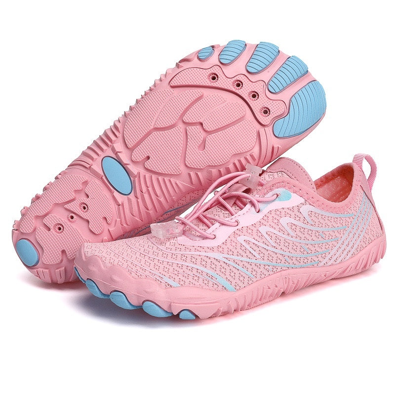Orthopädische Barfußschuhe mit rutschfester Sohle – Rosa
