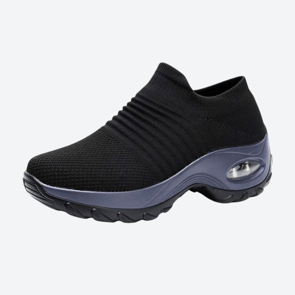 Damen Air Cushion Sport Laufschuhe Atmungsaktive Mesh Walking Slip-on Sneakers