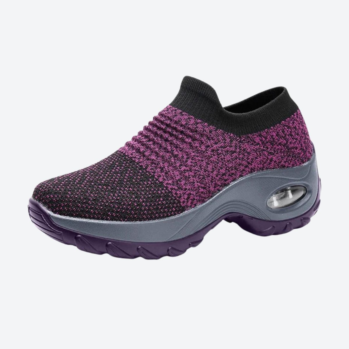 Damen Air Cushion Sport Laufschuhe Atmungsaktive Mesh Walking Slip-on Sneakers