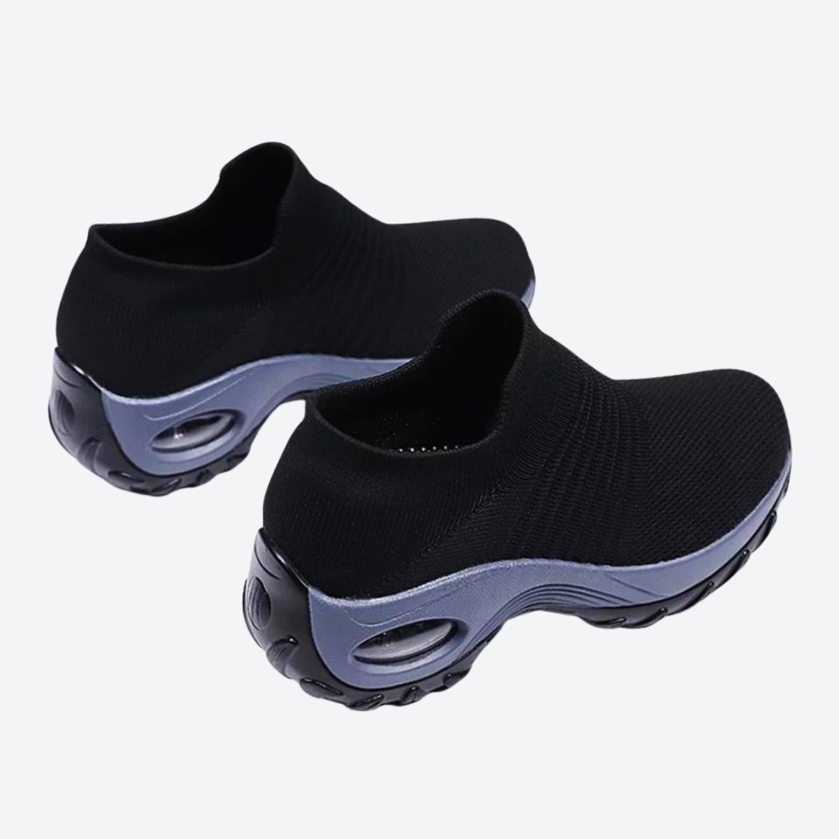 Damen Air Cushion Sport Laufschuhe Atmungsaktive Mesh Walking Slip-on Sneakers