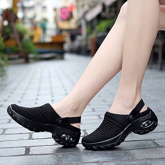 Orthopädische Clogs mit Luftpolsterunterstützung zur Reduzierung des Drucks auf Rücken und Knie