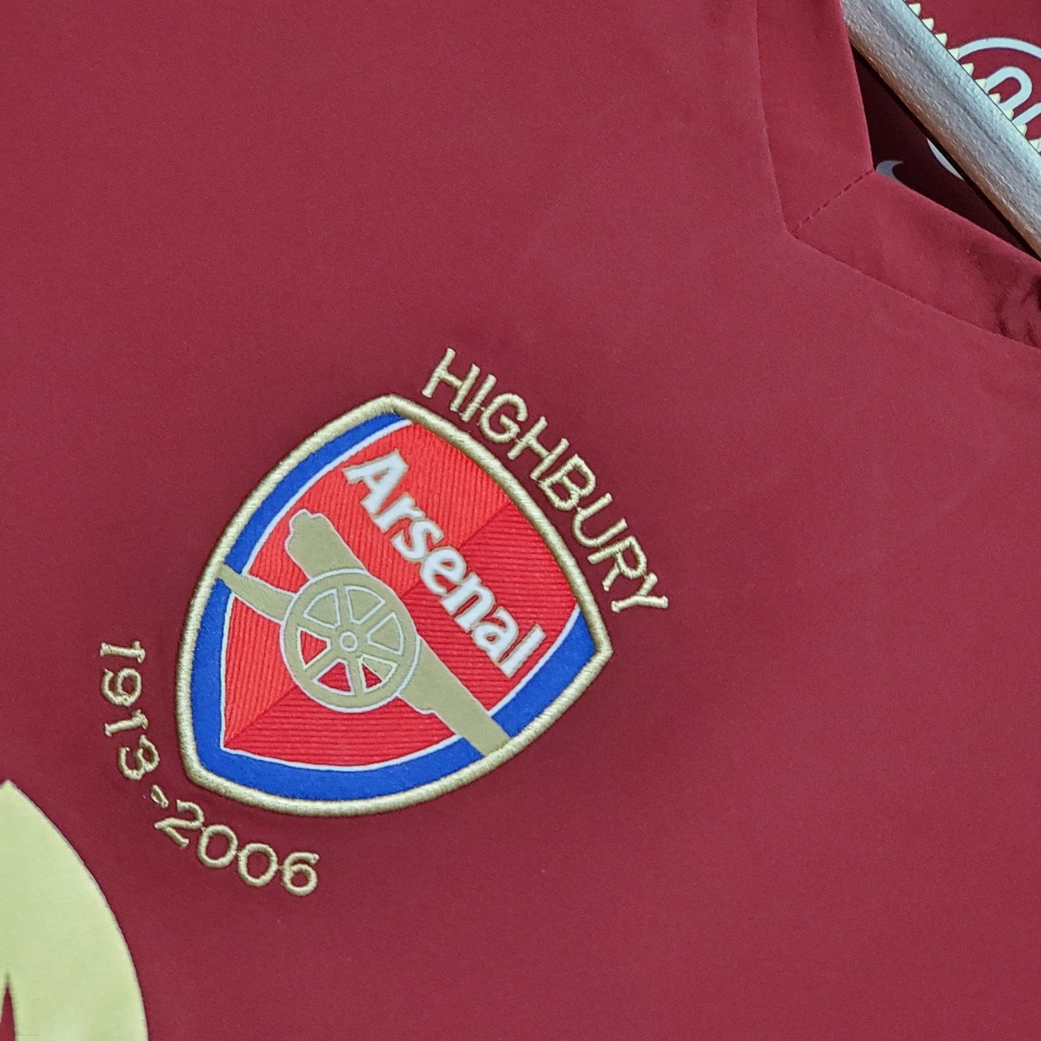 Arsenal Home Shirt 2005/06 Highbury Final Game
