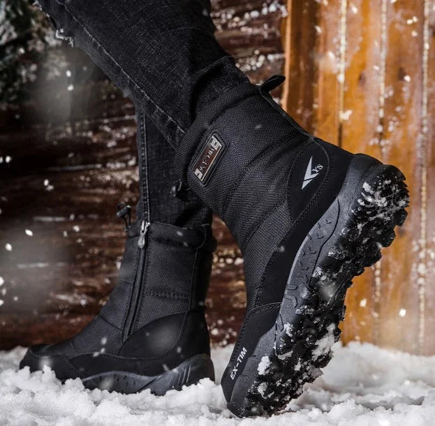 Herren-Winterstiefel für Outdoor – warm wasserdicht und rutschfest