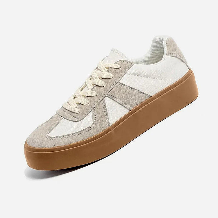 Herren Bundeswehr Sneaker Casual Dicke Sohle Bequem Modisch Sportschuhe