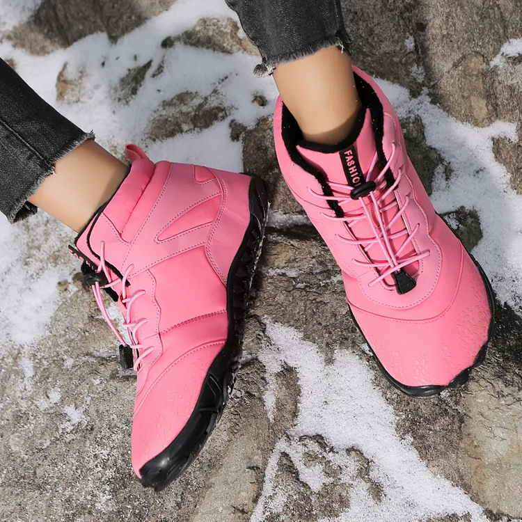 Winter Barfußschuhe Outdoor Warme und wasserdichte Schneestiefel