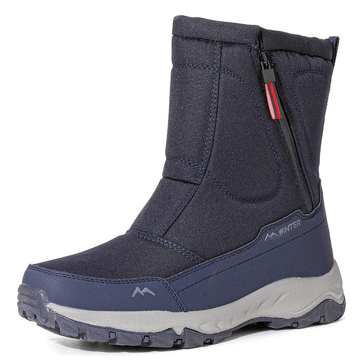Winterstiefel für Damen & Herren – Mit praktischem Reißverschluss an der Seite