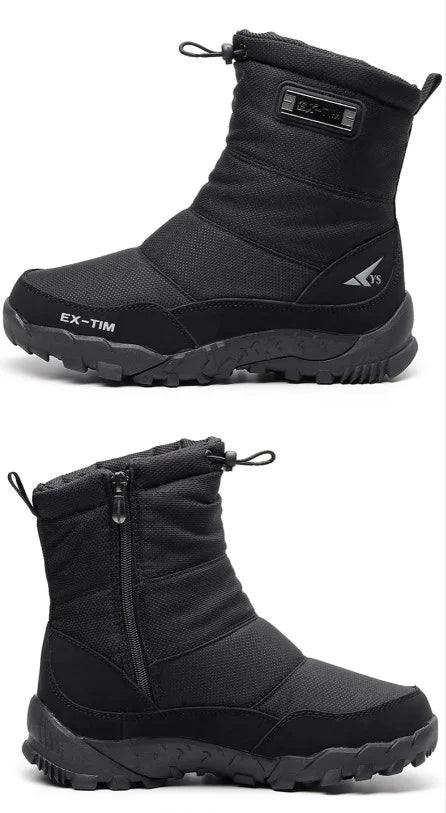 Herren-Winterstiefel für Outdoor – warm wasserdicht und rutschfest