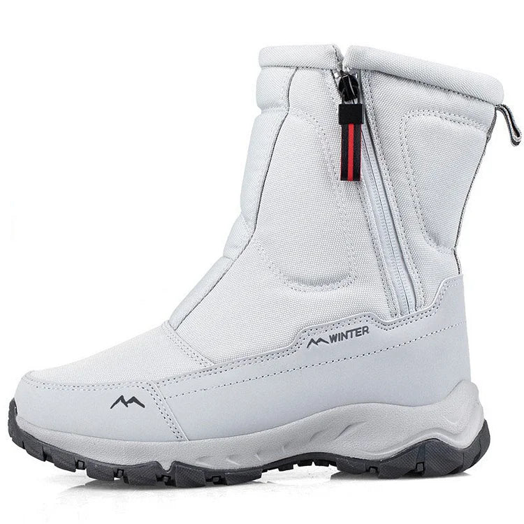 Winterstiefel für Damen & Herren – Mit praktischem Reißverschluss an der Seite
