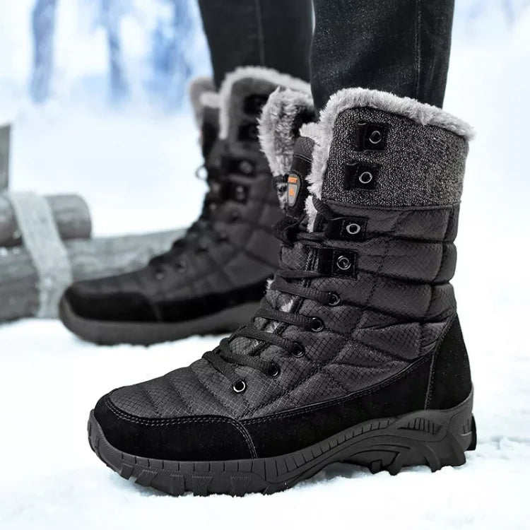 Fellgefütterte Winterstiefel für Herren – Wadenhoch
