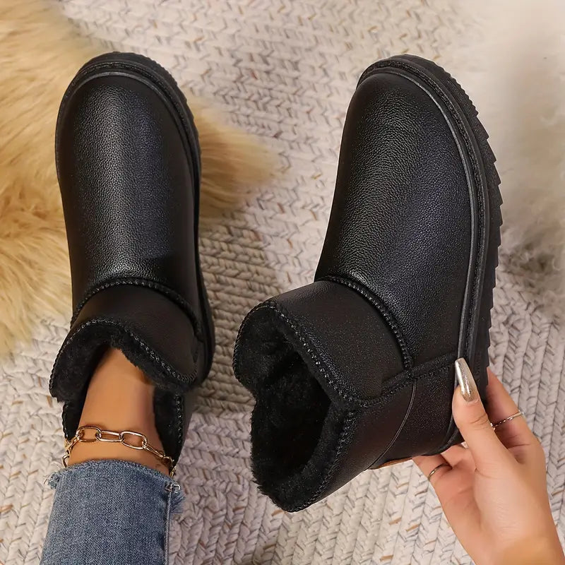 Winter Stiefel met Fleecevoering: Comfort & Stijl voor de Koude Dagen