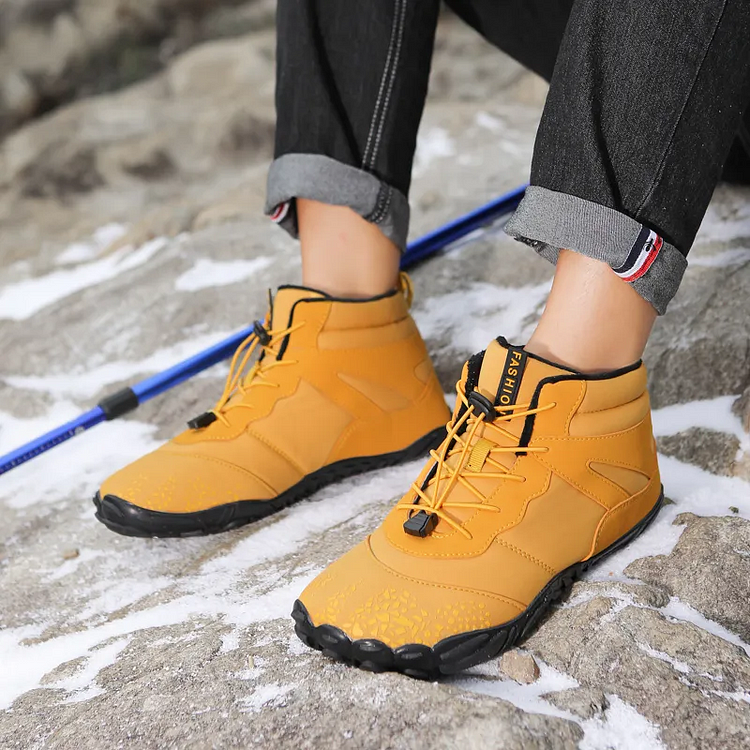 Winter Barfußschuhe Outdoor Warme und wasserdichte Schneestiefel