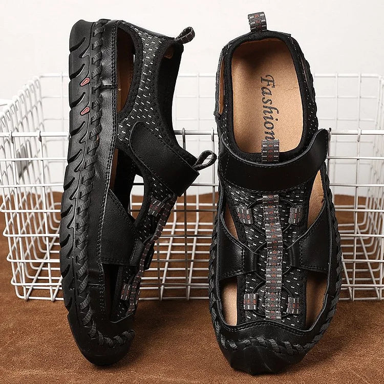 Handgefertigte Freizeitsandalen für Herren