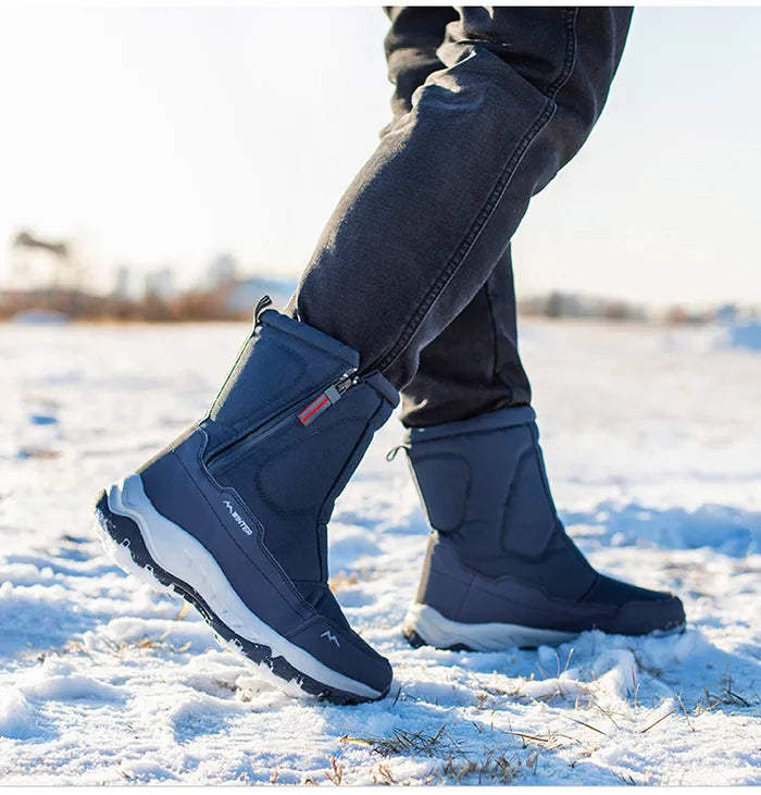 Winterstiefel für Damen & Herren – Mit praktischem Reißverschluss an der Seite
